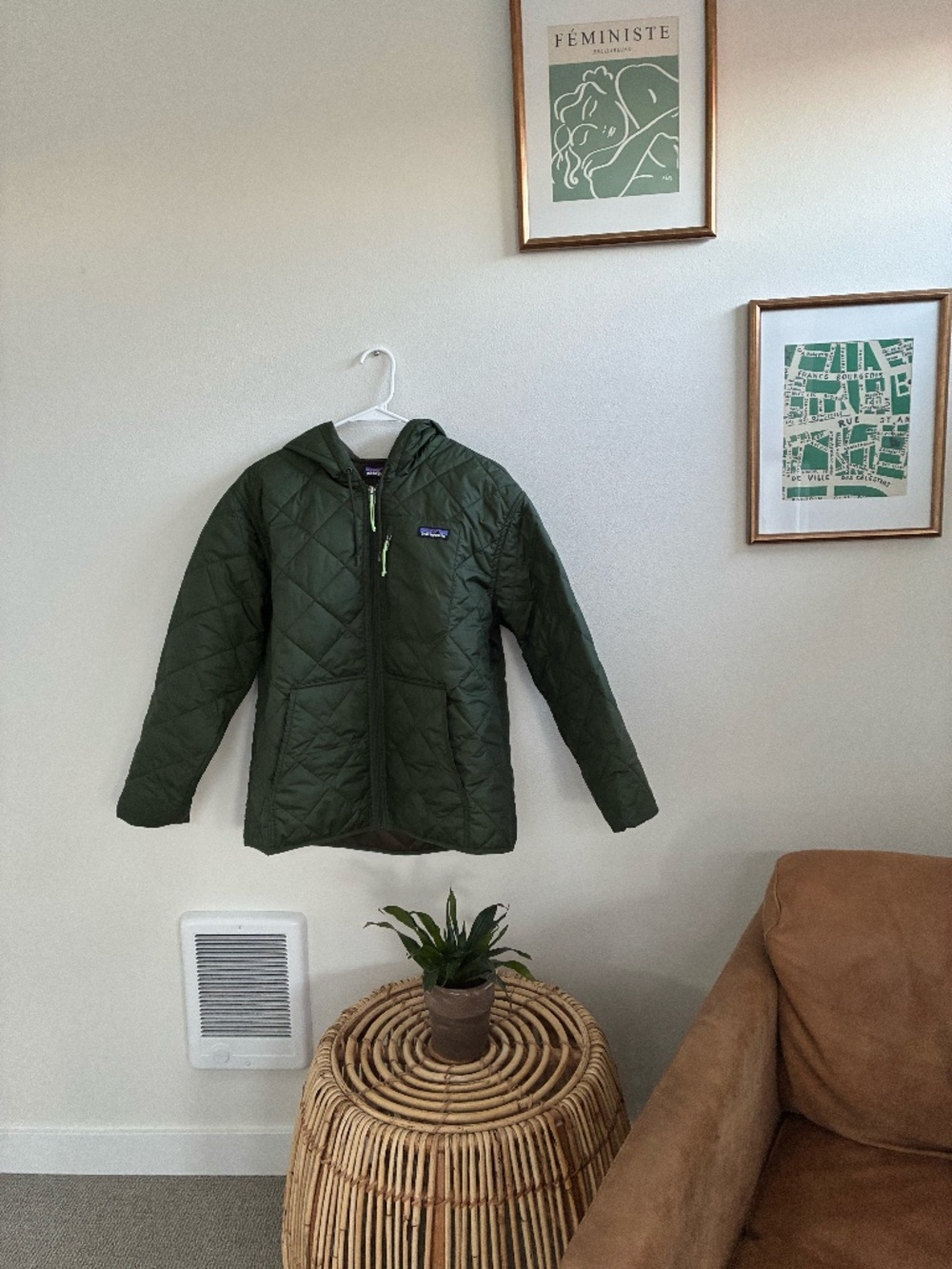 Green Patagonia Nanopuff Jacket